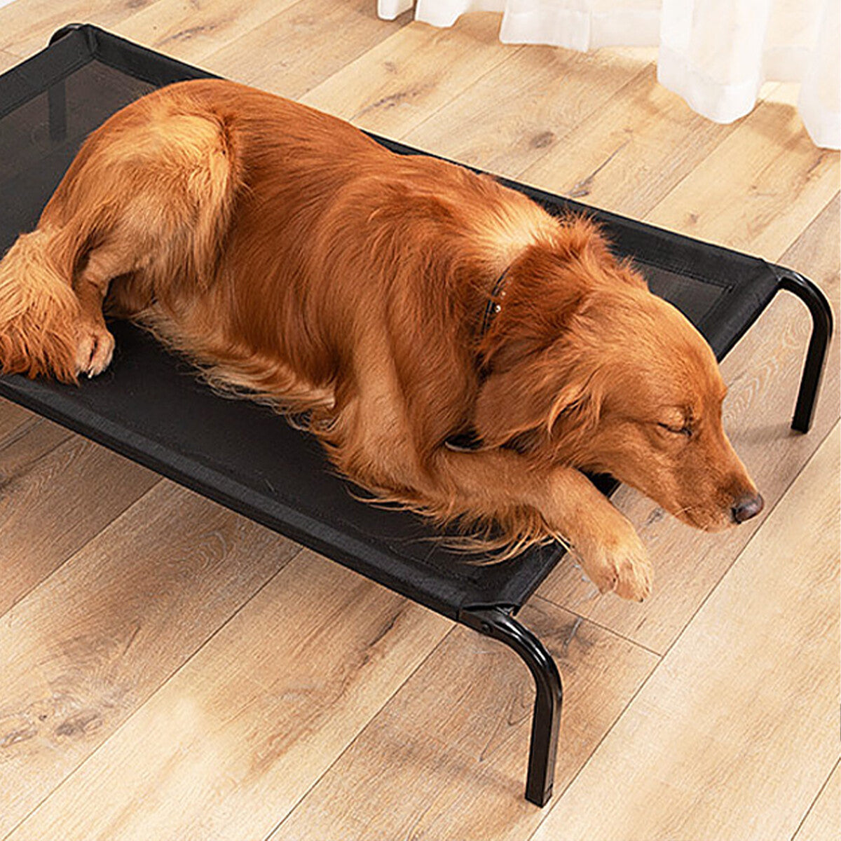 Heavy Duty Pet Raised Bed Elevated Trampoline Hammock Cat Dog Raised Deluxe AU